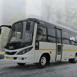 Luxury buses on rent