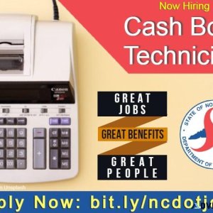 Cash Book Technician - NEW HIGHER SALARY