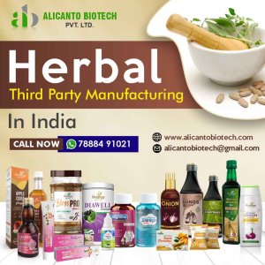 Herbal third party manufacturing company in india
