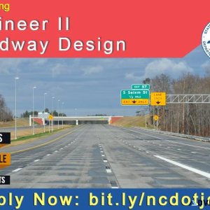 Roadway Design Engineer II - 3 Openings