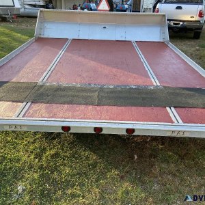 Snowmobile Trailer 2 Place wAluminum Snow Shield