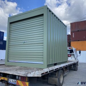 10ft storage shipping container roller door for sale.