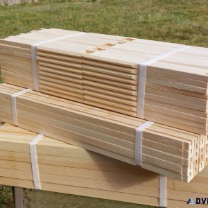 10 Unassembled Beehive Frames