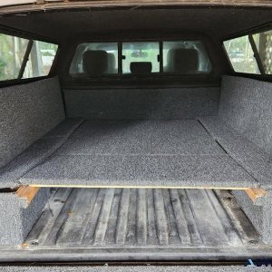Carpet kit mini camper for truck bed