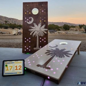 Bluetooth LED Scorekeeping Cornhole Boards