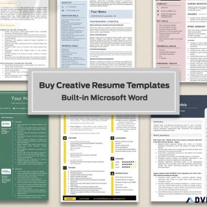 Easy-to-Edit Resume Templates Save Time and Land That Job Faster