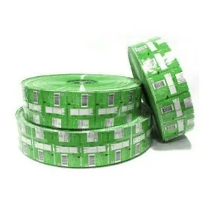 Bopp pearlized label