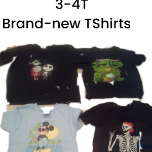 Tshirts Brand-new asst sizes and styles
