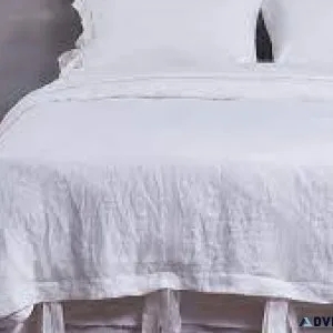 Upgrade Your Bedroom Decor with Bow Ties Linen Duvet Cover