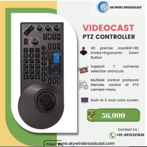 Videocast ptz camera controller