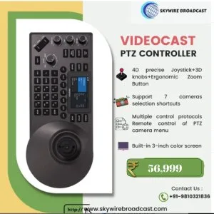 Videocast ptz camera controller