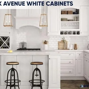 Elevate Your Kitchen with Park Avenue White Cabinets