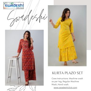 Chic and comfortable: elevate your style with kurta plazo sets