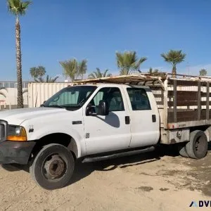 1999 FORD F550 CREW CAB FLATBED TRUCK 14102241