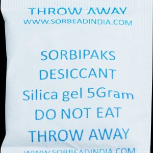 Silica gel packets for moisture absorber