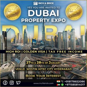 Buy dubai properties at hyderabad real estate expo 2024