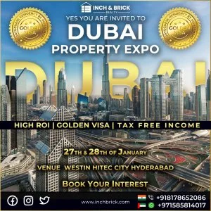 Buy dubai properties at hyderabad real estate expo 2024