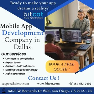 Best mobile app development services in dallas | bitcot