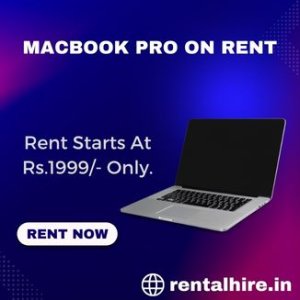 Macbook pro on rent starts at rs1999/- only in mumbai