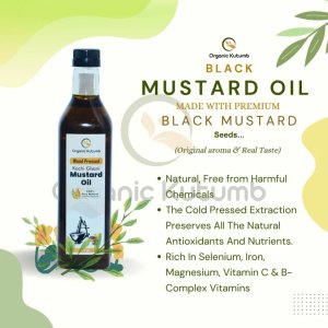 Choose organic mustard oil for a healthier heart