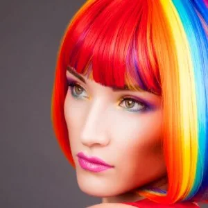 Transform your look with vibrant and stylish colorful wigs