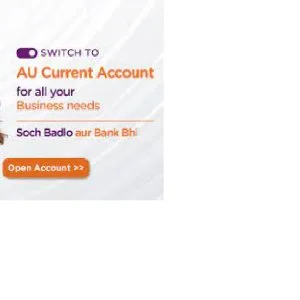 Au bank open current account online with au small finance bank