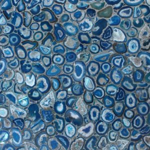 Blue agate slabs for modern living