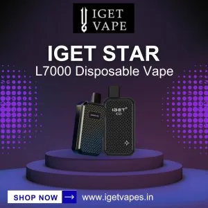 Buy iget star l7000 disposable vape online in india