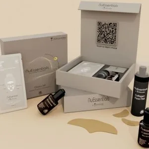 Nanofiber melting collagen mask nuessentials zeroharm