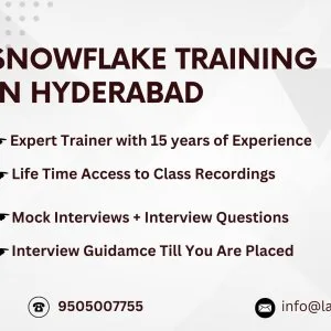 Snowflake training in hyderabad