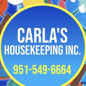 Carla&rsquos Housekeeping Inc 951-549-6664