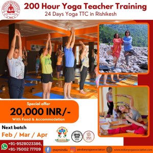 200 hour yoga teacher training in rishikesh india