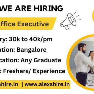 Front office executive job in bangalore| 6 role, best skills