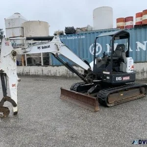 2017 BOBCAT E45 MINI HYDRAULIC EXCAVATOR 1321101241