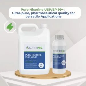 Pure nicotine usp/ep 99+