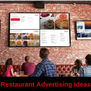 Advertising in restaurants