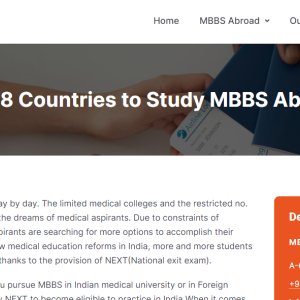 Mbbs abroad for indian students