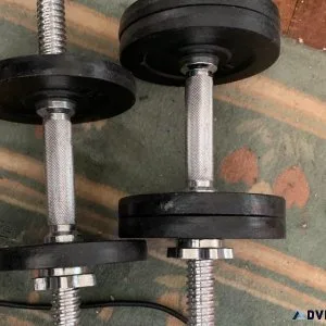 Weight Dumbbells and Chest Expansion Spring