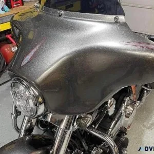 2013 street glide 17k miles custom metal flake paint