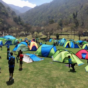 Adventure camp in dharamshala