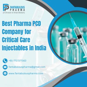 Pharma pCD company for critical care injectables