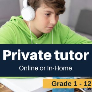 30-35hour Math Tutoring by a Certified Tutor  Online and In-Home
