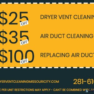 911 Dryer Vent Cleaning Missouri City TX