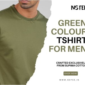 Green colour tshirt