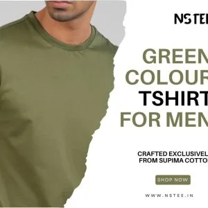 Green colour tshirt