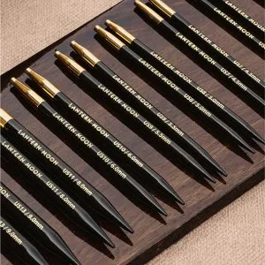 Handcrafted ebony wood knitting needles