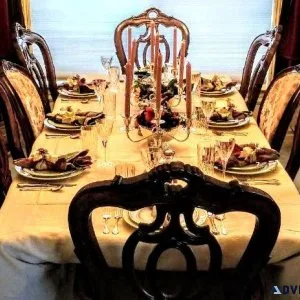 Vintage Formal Dining Table 70s.