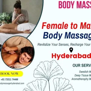 Get now female to male body massage in hyderabad with best price