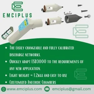 Esd3000: the powerful and portable esd simulator by emciplus