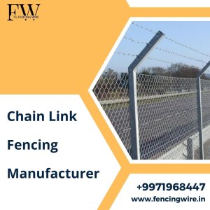 Chain link fencing manufacturer